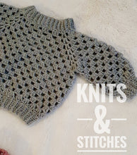 Load image into Gallery viewer, Crochet pullover- Tester call- readymade
