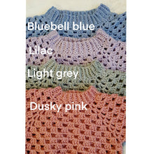 Load image into Gallery viewer, Crochet pullover- Tester call- readymade
