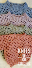 Load image into Gallery viewer, Crochet pullover- Tester call- readymade
