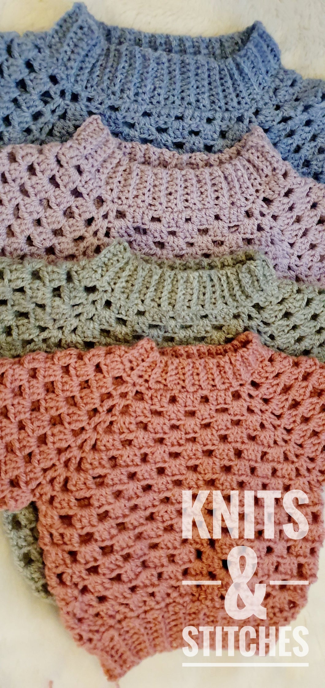 Crochet pullover- Tester call- readymade