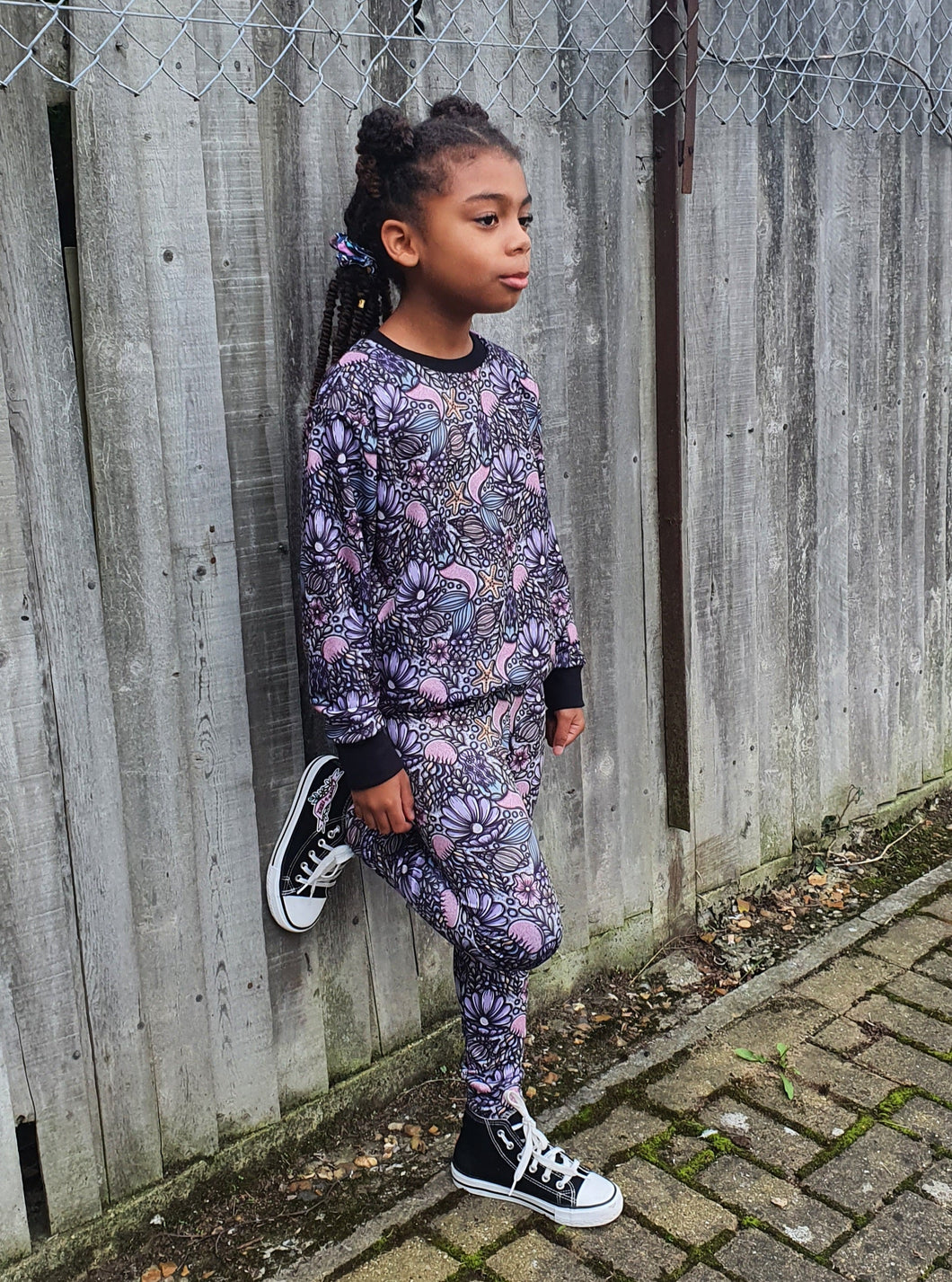 Jumper- Mermaid life-pink trims