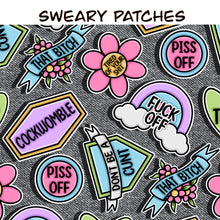 Load image into Gallery viewer, Adult cycling shorts- patch prints
