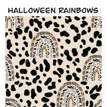 Load image into Gallery viewer, Jumper- Halloween rainbows-black trims
