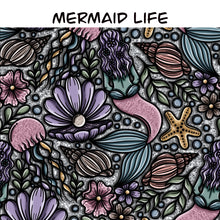 Load image into Gallery viewer, Mermaid life, leggings- various sizes
